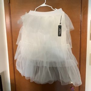 Large-Long ballerina skirt